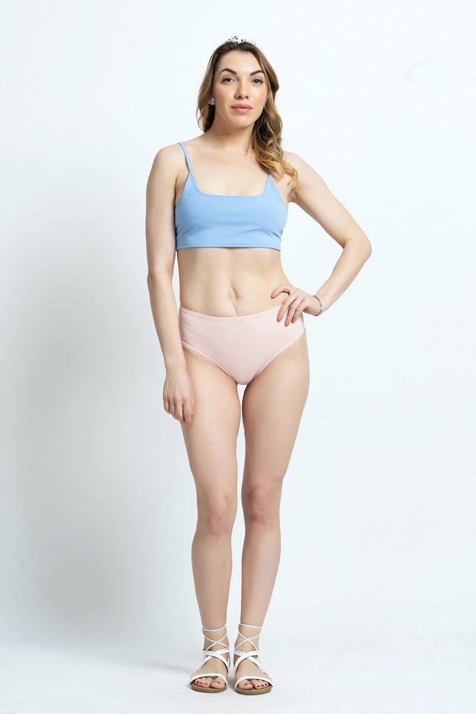 retro-high-waist-tankini-bikini-set-blue-and-pink